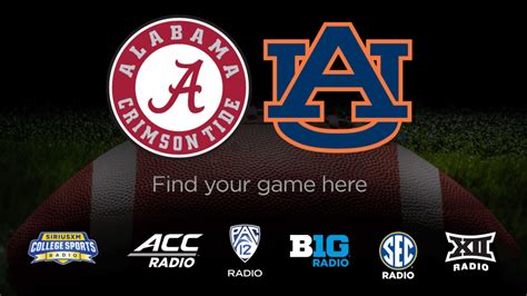 alabama vs auburn satellite radio|SiriusXM College Sports Radio.